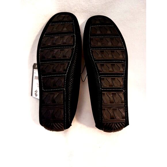 NEW w TAGS Rocawear Ludlow Loafers Men Sz 10  BLACK Comfort FAUX LEATHER Shoes